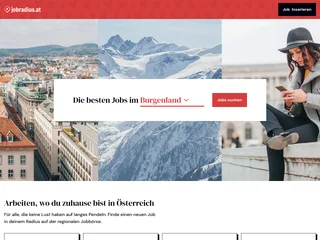 Jobradius Österreich screenshot preview Jobradius Österreich screenshot preview