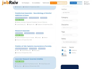 jobRxiv screenshot preview