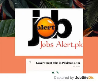 Jobs Alert.pk screenshot preview Jobs Alert.pk screenshot preview