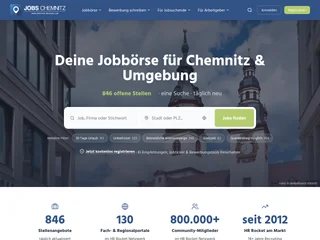Jobs Chemnitz platform preview Jobs Chemnitz platform preview