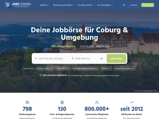 Jobs Coburg platform preview Jobs Coburg platform preview
