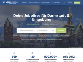 Jobs Darmstadt platform preview