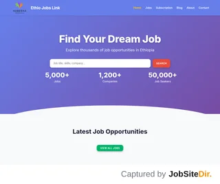 Ethio Jobs Link screenshot preview Ethio Jobs Link screenshot preview