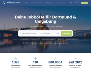 Jobs Dortmund platform preview Jobs Dortmund platform preview