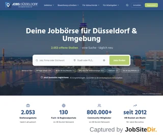 Jobs Düsseldorf platform preview