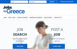 Jobs in Greece screenshot preview