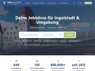 Jobs Ingolstadt platform preview