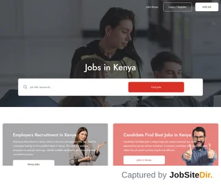 Jobs in Kenya platform preview