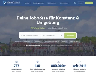 Jobs Konstanz platform preview