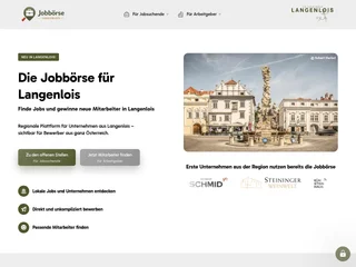 Jobbörse Langenlois platform preview Jobbörse Langenlois platform preview