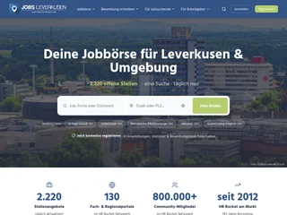 Jobs Leverkusen screenshot preview Jobs Leverkusen screenshot preview