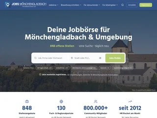 Jobs Mönchengladbach platform preview Jobs Mönchengladbach platform preview