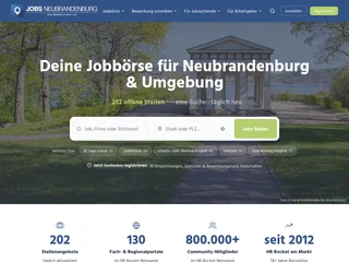 Jobs Neubrandenburg platform preview