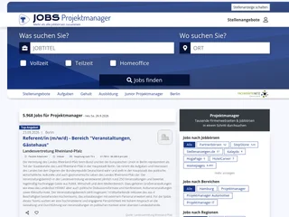 jobs-projektmanager.de screenshot preview jobs-projektmanager.de screenshot preview