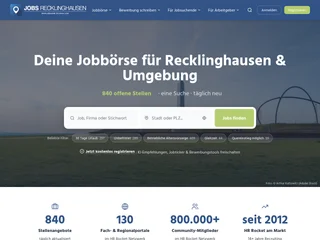 Jobs Recklinghausen platform preview