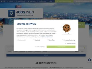 Jobs Wien screenshot preview