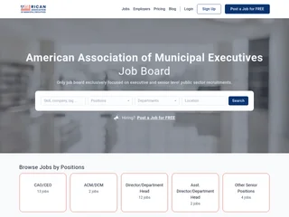 American Association of Municipal Executives platform preview American Association of Municipal Executives platform preview