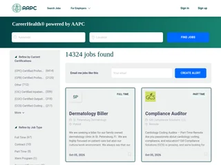 AAPC Jobs platform preview AAPC Jobs platform preview