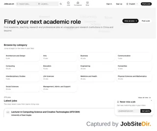 Jobs.ac.cn platform preview