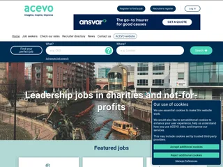 ACEVO Jobs platform preview ACEVO Jobs platform preview