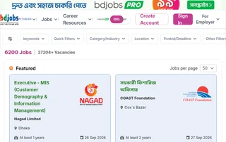 Bdjobs screenshot preview