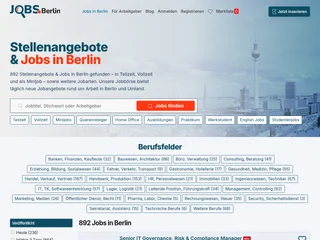 Jobs Berlin screenshot preview