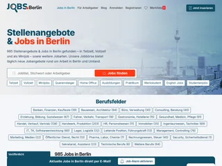 Jobs Berlin platform preview Jobs Berlin platform preview