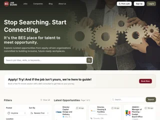 BES Job Board screenshot preview