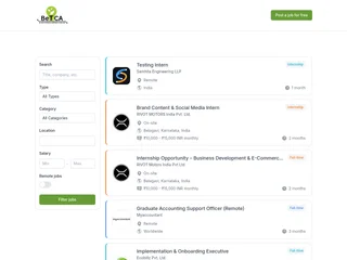 Belagavi Tech Jobs platform preview