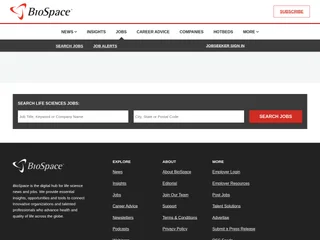 BioSpace screenshot preview