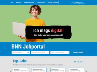 BNN Jobportal screenshot preview