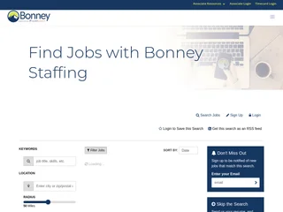 Bonney Staffing Jobs screenshot preview Bonney Staffing Jobs screenshot preview