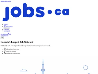 Jobs.ca platform preview