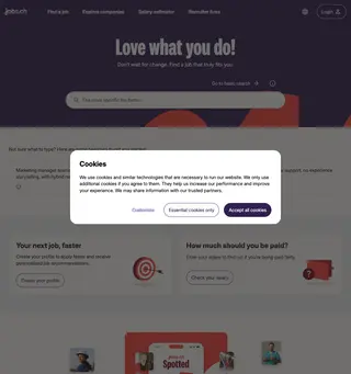 jobs.ch screenshot preview