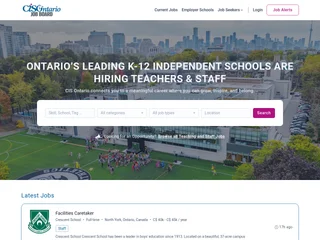 CIS Ontario Job Board platform preview CIS Ontario Job Board platform preview