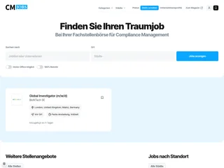 Compliance Manager Jobs screenshot preview