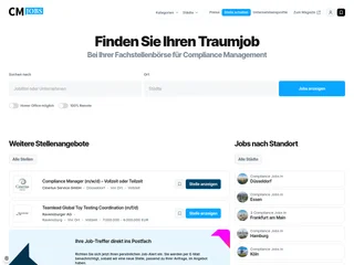 Compliance Manager Jobs platform preview Compliance Manager Jobs platform preview