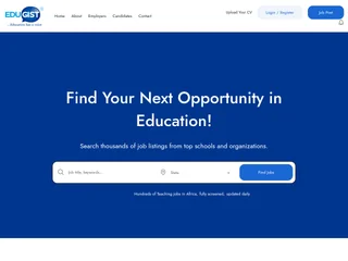 Edugist Job Board screenshot preview