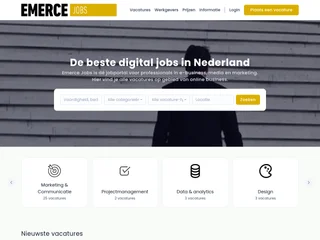 Emerce Jobs screenshot preview