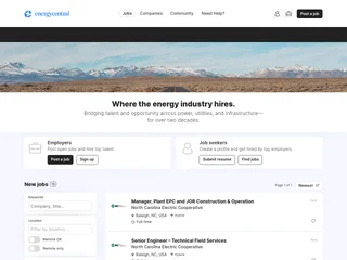 Energy Central Jobs screenshot preview