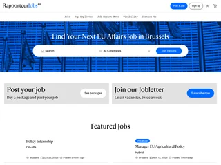 Rapporteur Jobs platform preview Rapporteur Jobs platform preview