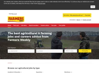 Farmers Weekly Jobs screenshot preview