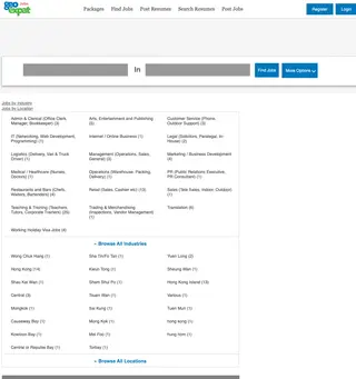 jobs.geoexpat.com platform preview