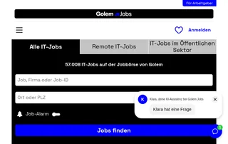 jobs.golem.de screenshot preview