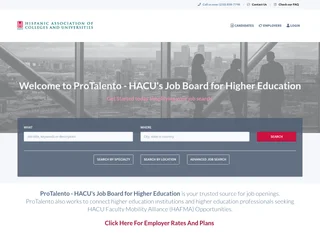 ProTalento - HACU's Job Board for Higher Education screenshot preview