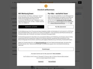 Handelsblatt Jobsuche screenshot preview