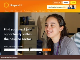 Hospice UK Jobs screenshot preview