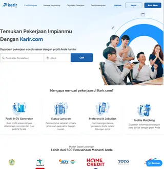 Karir.com platform preview
