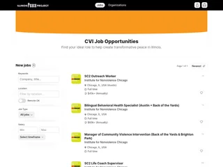CVI Job Opportunities platform preview