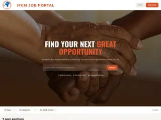 IFCM Opportunity Board screenshot preview